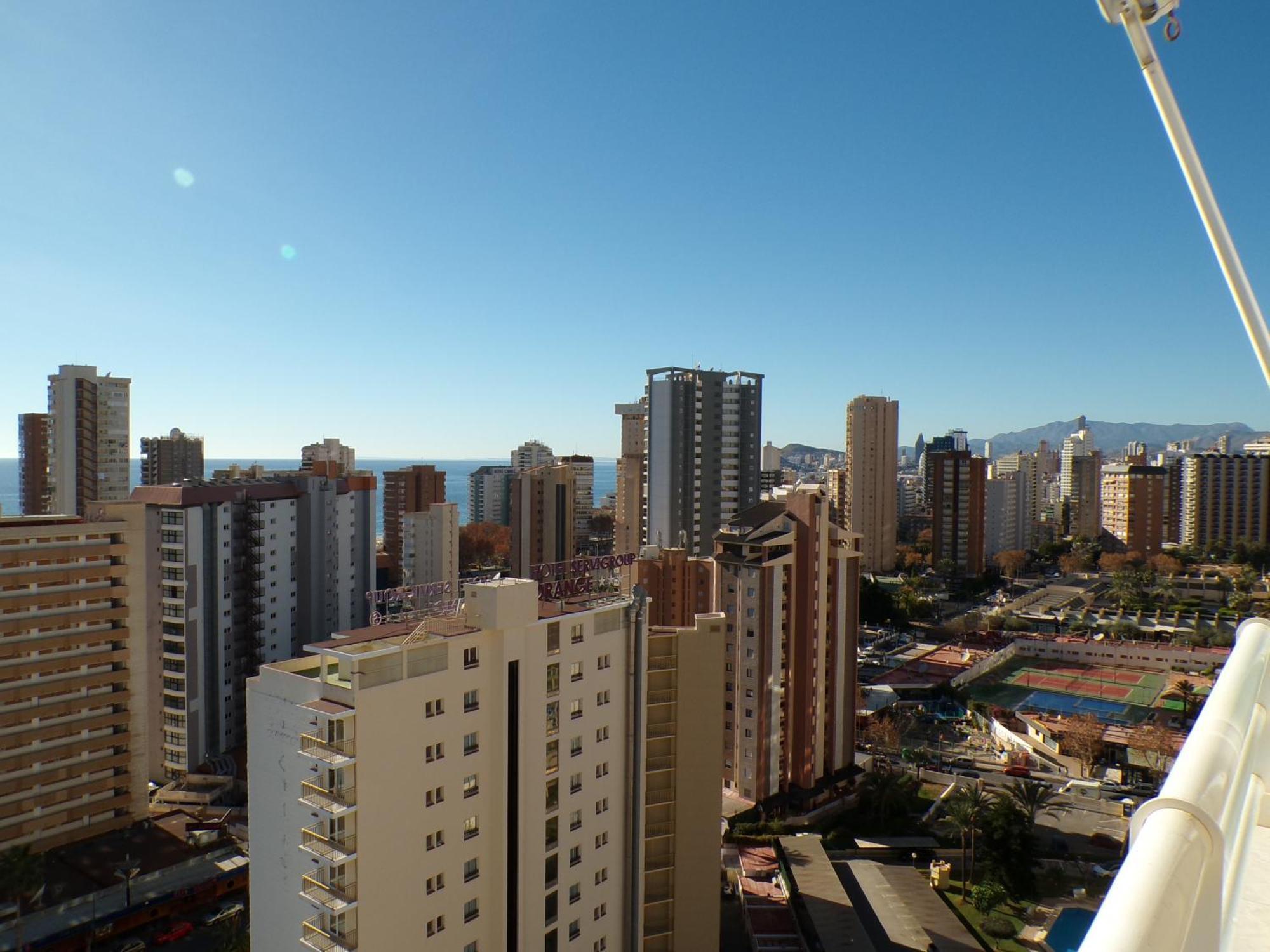 Apartamento Torre Domo Benidorm Eksteriør billede