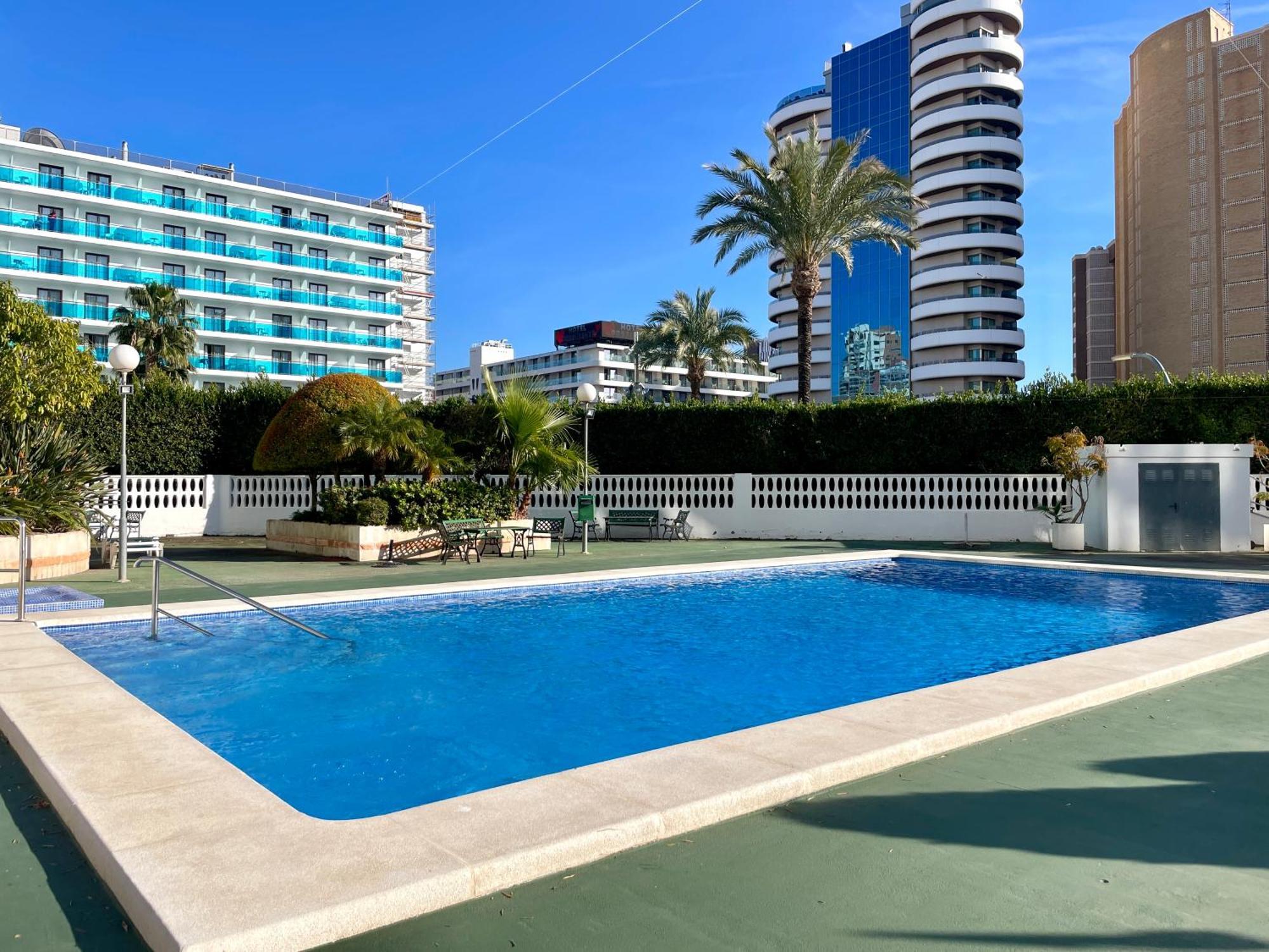 Apartamento Torre Domo Benidorm Eksteriør billede
