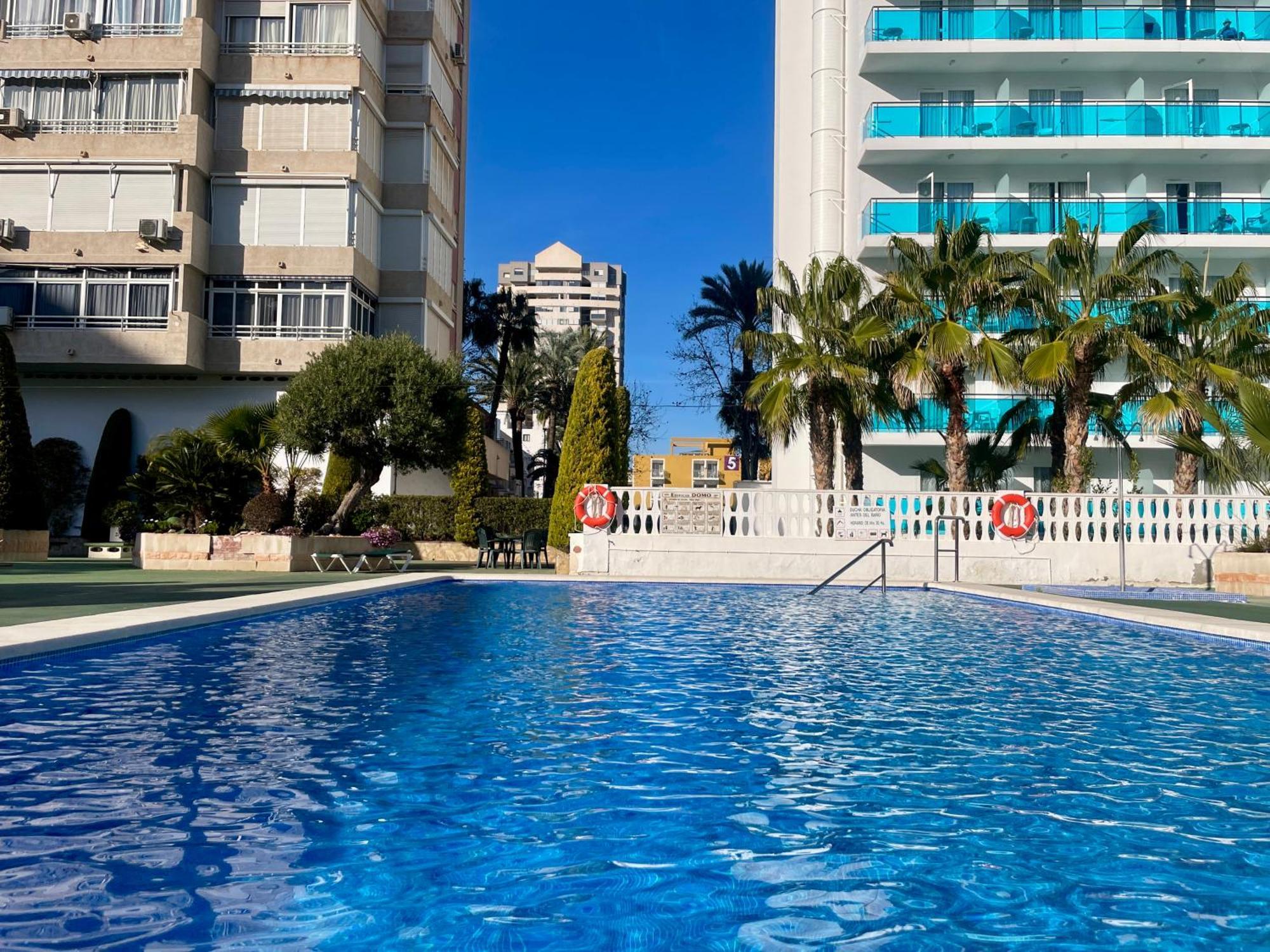 Apartamento Torre Domo Benidorm Eksteriør billede